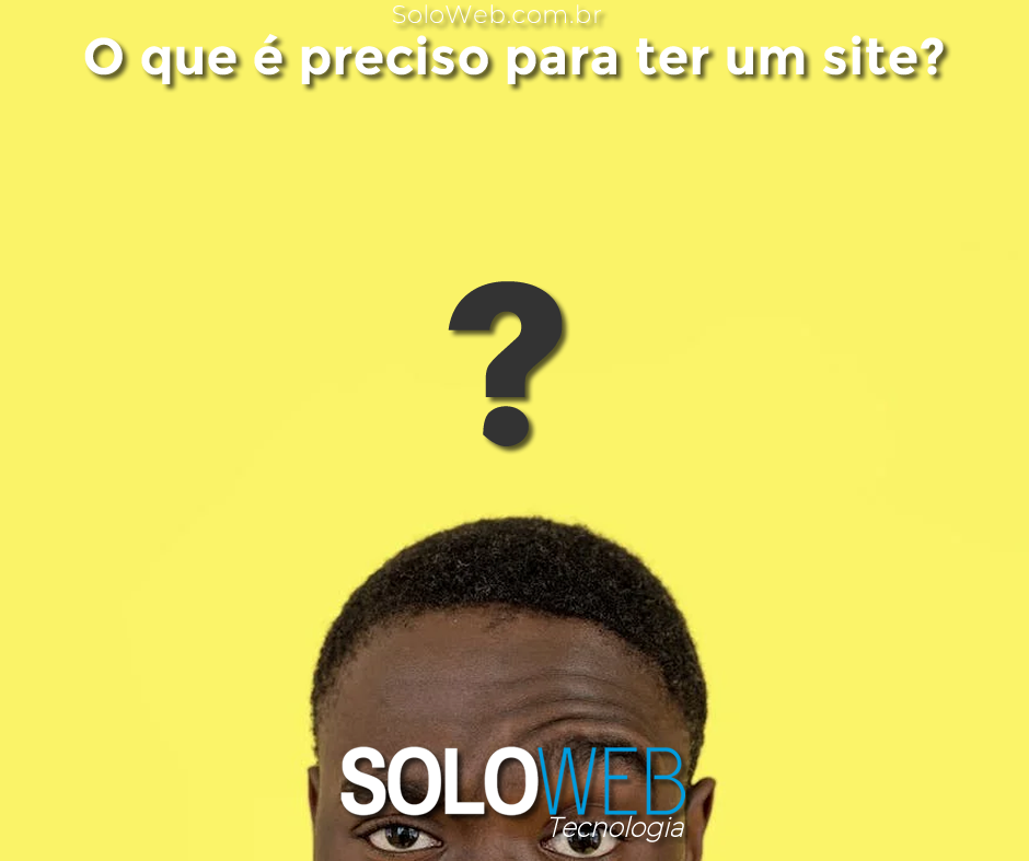 O que é preciso para ter um site?